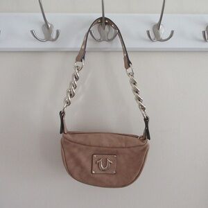True Religion Tan Shoulder Bag